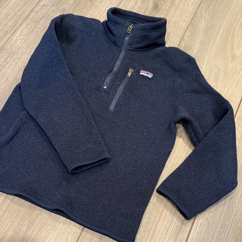 Patagonia Dark Blue Half-Zip Fleece
